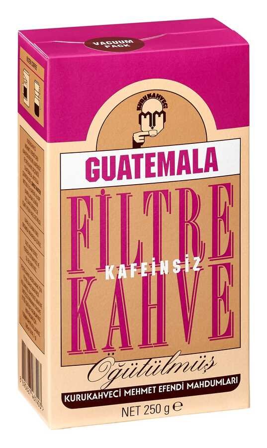 Mehmet Efendi Guatemala Kafeinsiz Filtre Kahve 250 Gr