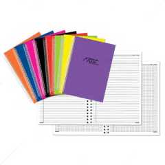 Deffter 120 Yp A4 Spiralli Cilt Kapaklı Kareli Defter