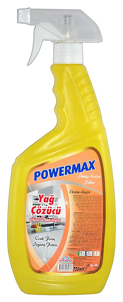 Powermax Yağ Çözücü Sprey 750 Ml