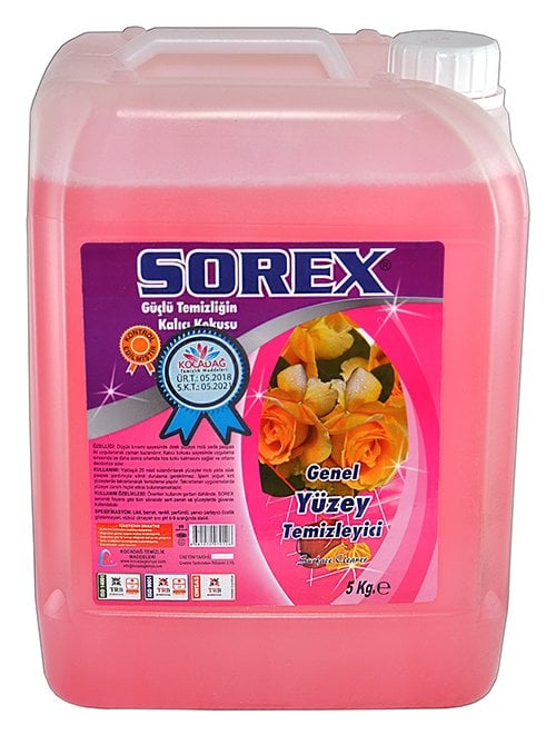 Sorex Genel Yüzey Temizleyici 5 Lt