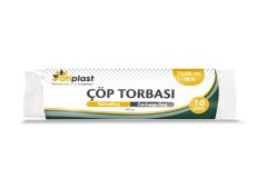 Atiplast Endüstriyel Battal Boy Çöp Torbası 75x90 300 Gr Siyah