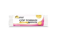 Atiplast Endüstriyel Orta Boy Çöp Torbası 55x60 150 Gr Siyah
