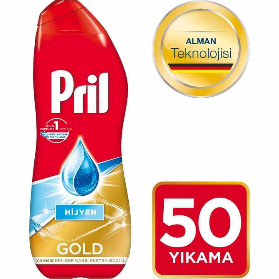 Pril Gold Bulaşık Makinesi Jel Deterjanı Hijyen 1000 Ml