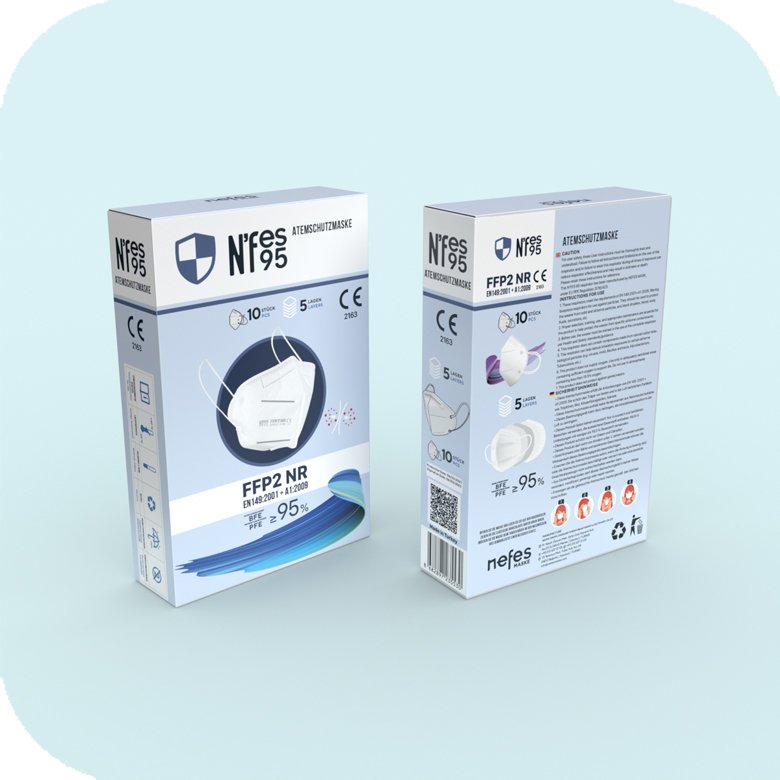 Nefes 95 Ffp2 Nr Maske