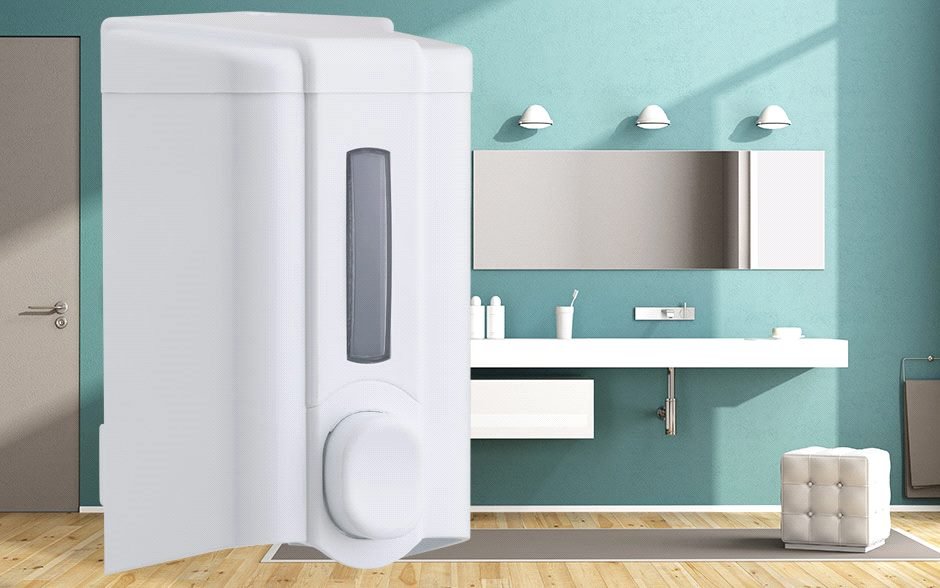 Vialli Sıvı Sabun Dispenseri Beyaz 500 Ml S2
