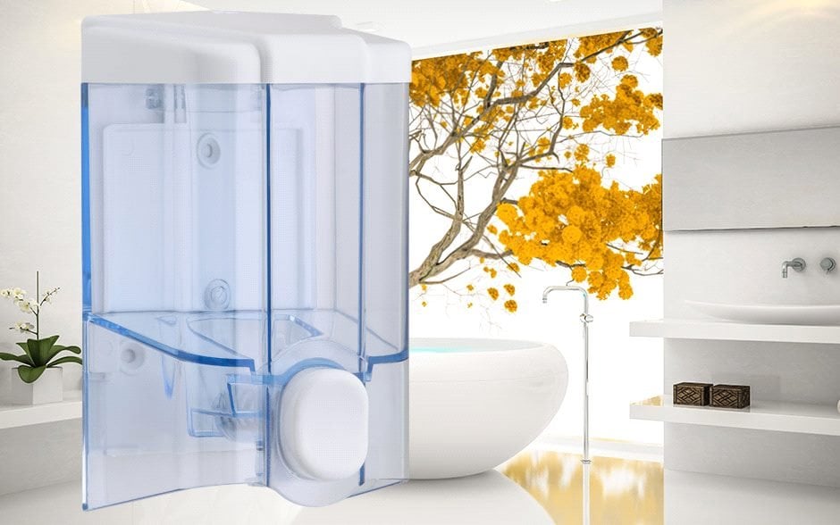 Vialli Sıvı Sabun Dispenseri Şeffaf 500 Ml S2T