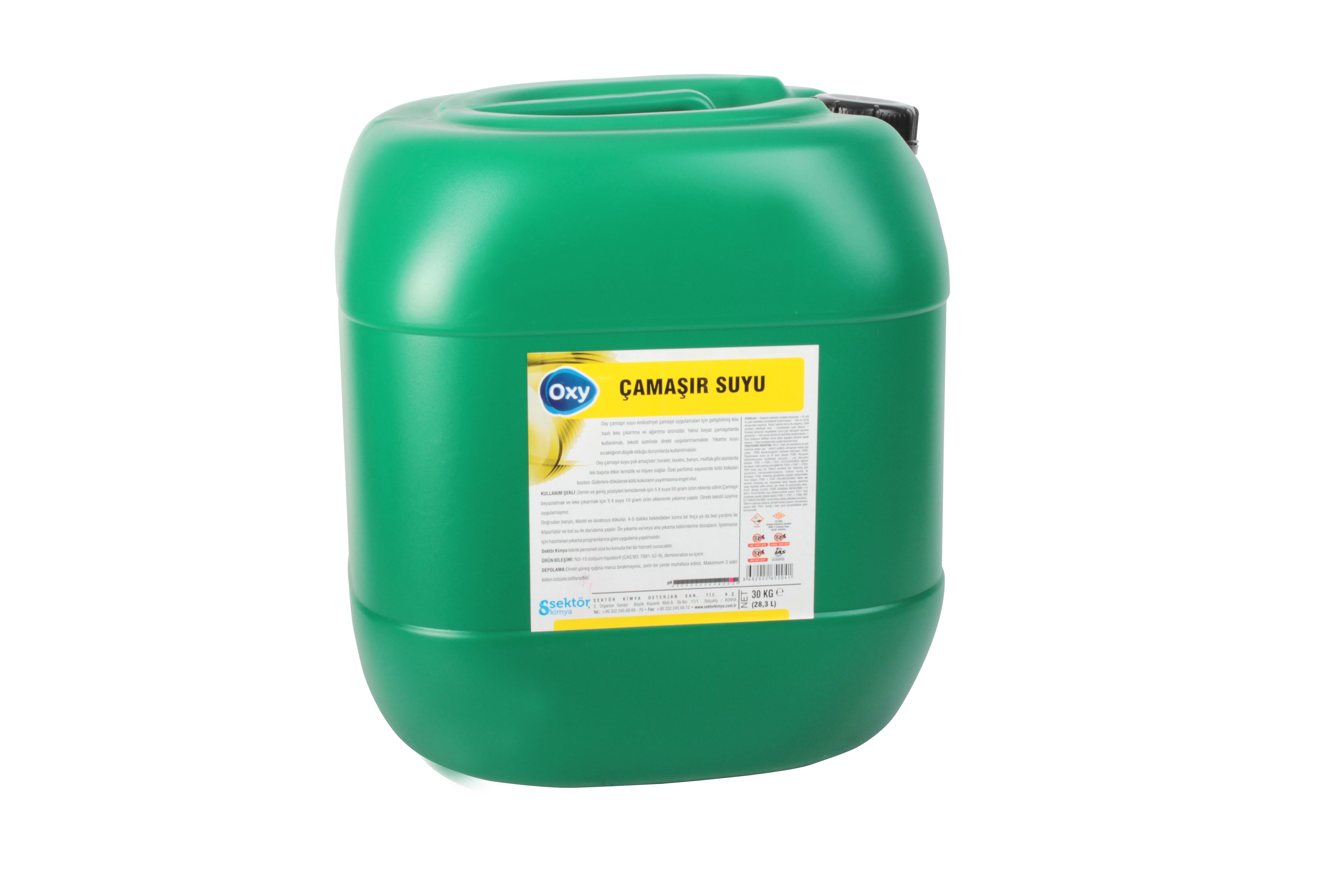 Oxy Çamaşır Suyu 30 Kg
