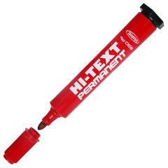 Hi-Text Permanent Koli Kalemi Kırmızı 830PB