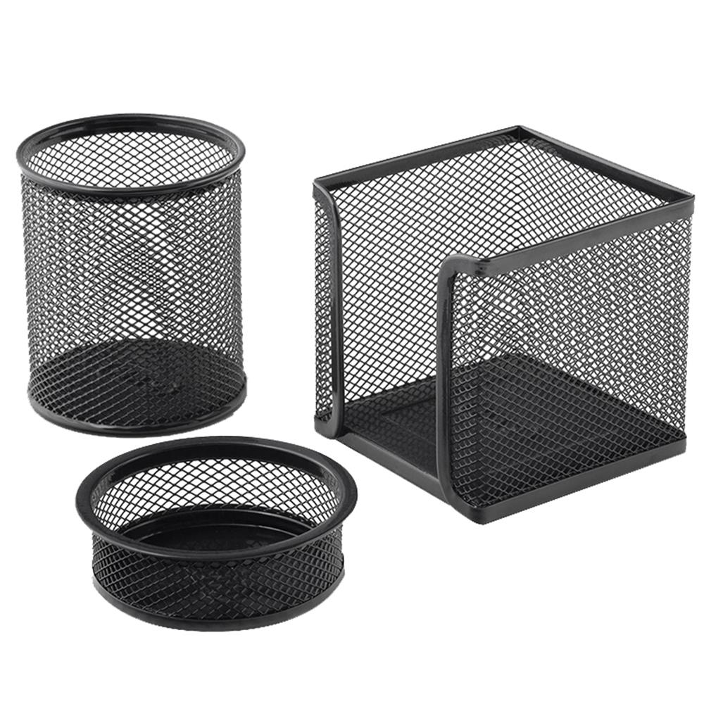 Mas Bion Kalemlik Metal 3'lü Set Siyah 9302