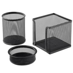 Mas Bion Kalemlik Metal 3'lü Set Siyah 9302